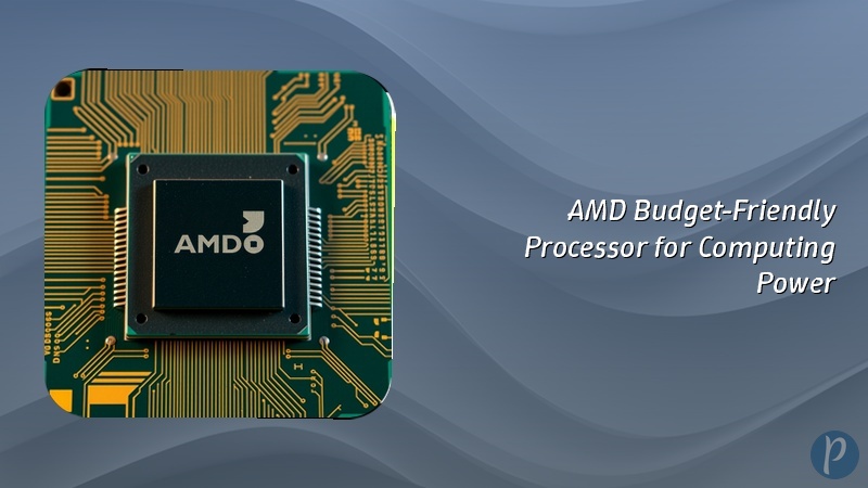 AMD Budget-Friendly Processor for Computing Power