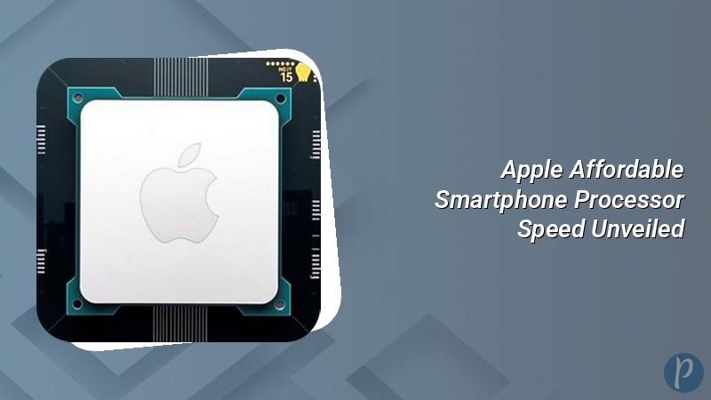 Apple Affordable Smartphone Processor Speed Unveiled