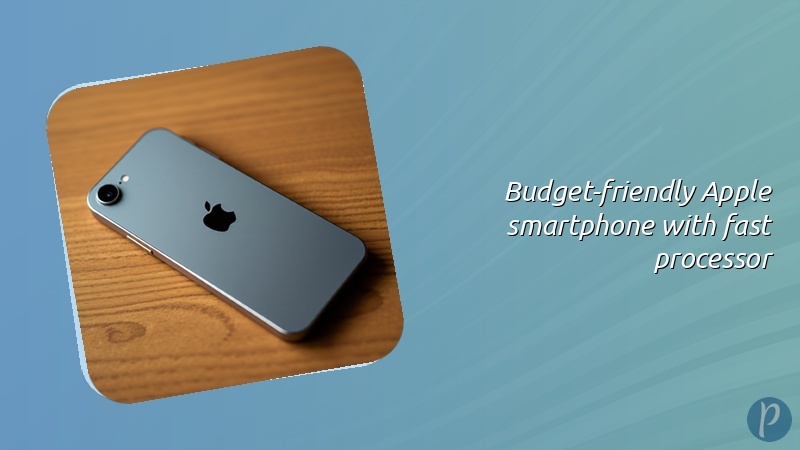 Budget-friendly Apple smartphone with fast processor