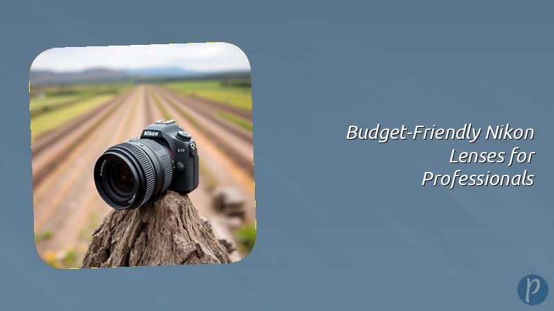 Budget-Friendly Nikon Lenses for Professionals