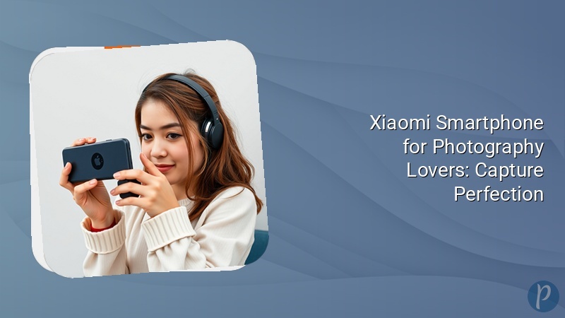 Xiaomi Smartphone for Photography Lovers: Capture Perfection